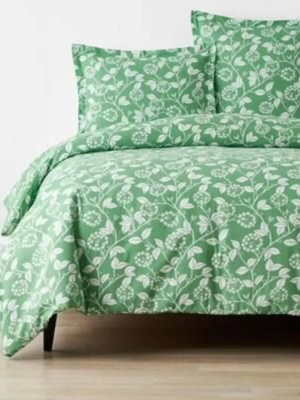 NEW IN PACKAGE - The Company Store Myla Leaf Organic Cotton Percale Duvet Cover,